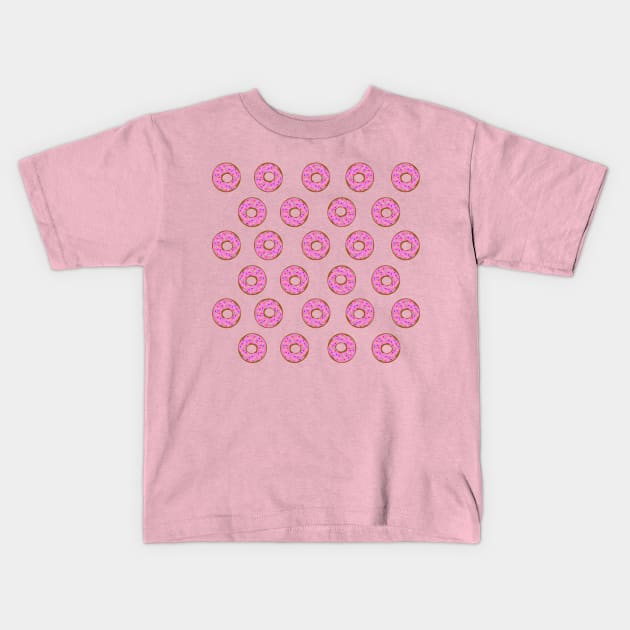 Donut Dreams Kids T-Shirt by Punderstandable